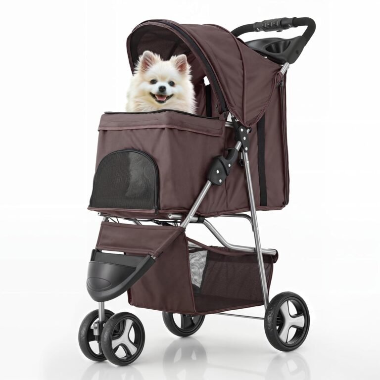 MoNiBloom Foldable Dog Strollers 4 JNHB HouseWithJoy