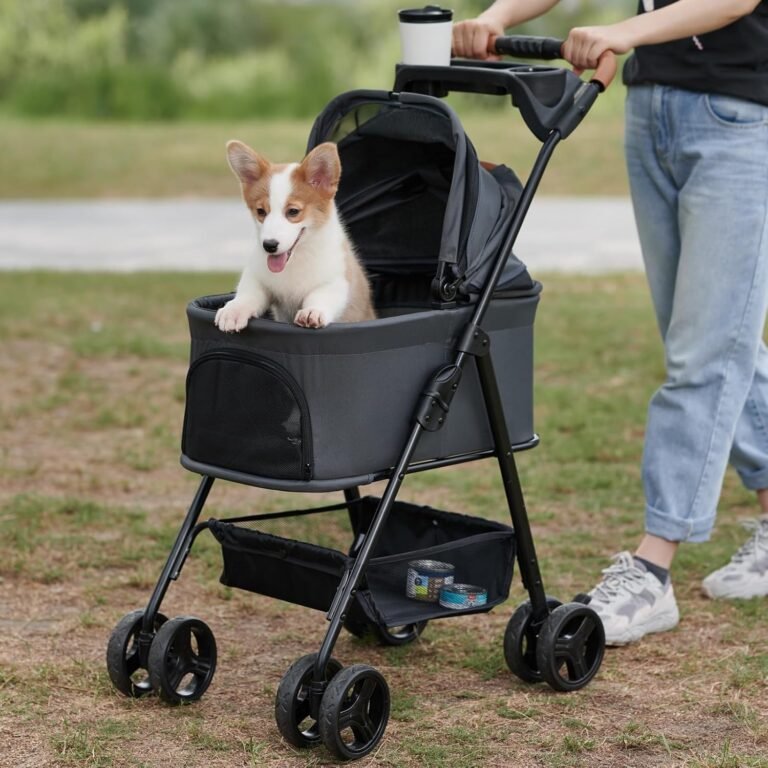 3 in 1 Pet Stroller with Removable Carrier 1 ioi HouseWithJoy